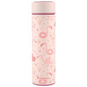Termo flamencos rosa , 500 ml , Kikkaboo