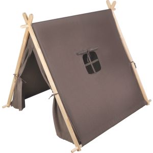 Tienda de juegos marrón topo 