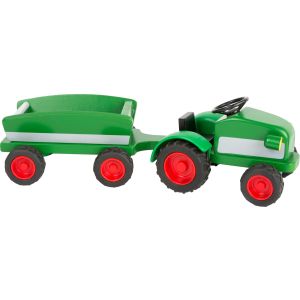 Tractor de madera Verde - Woodfriends ✔ REBAJAS ✔ 