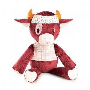 Vaca de peluche extra grande Rosalie de Lilliputiens: ¡Ilumina el dormitorio del niño!