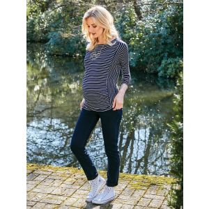 Vaquero Premamá  Denim Oscuro en Talla XXXL - REBAJAS
