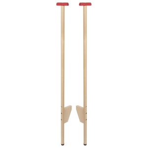 Zancos de madera Goki Zancos de Madera Ajustables Goki con Base Antideslizante para Niños
