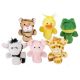 Set de 6 marionetas de dedo de animales, de Goki - imagen 2