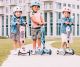 Casco Infantil Scoot and Ride Talla S (51-55 cm) con Luz LED y Ajuste Personalizado – Certificado de Seguridad
