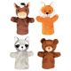 Pack de 4 marionetas de Arino, Funu, Wassty y Baru (animales del bosque), de Goki - imagen 2