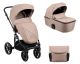 Carrito de bebé 2en1 con capazo rígido Amani Beige