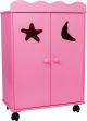 Armario de madera Rosa para Muñecas - Legler