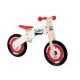 Bicicleta sin pedales Roja y Blanca con Casco - Janod 