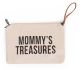 Bolso Neceser Mommy's Treasures Blanco Crudo Childhome
