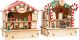 Cabañas del mercado de Navidad Crepes y Dulces