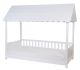 Cama infantil con Techo 90 x 200 cm , madera Blanca - Childhome