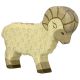 Figura de madera Carnero Holztiger - imagen 2