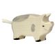 Figura de madera Cerdo Moteado Holztiger - imagen 2