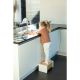 Childhome - Escalón de Madera - Blanco Natural transformable en Estante Decorativo