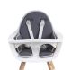 Cojín para trona Evolu Gris Oscuro Neopreno