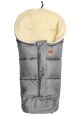 Saco Combi 3 en 1 para Silla de Paseo - Gris/Lana