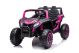 Coche Eléctrico para Niños YSA036 Rosa 4x4 con 4 Motores, 12V y Control Remoto - imagen 2