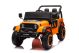 Coche Eléctrico Infantil 24V YSA8813 Naranja con Control Remoto y Asiento de Ecocuero