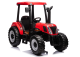 Tractor Eléctrico Infantil A011 Rojo 24V con Ruedas EVA y Mando a Distancia
