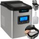 Máquina para Hacer Cubitos de Hielo 12 kg/día con Display LCD y Autolimpieza