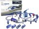 Set de Tren Police Town con Ciudad de Policía y 92 Elementos - imagen 2