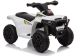 Quad Eléctrico Infantil XH116 Blanco con Motor de 35W y Batería 6V - Velocidad hasta 4 km/h - imagen 2