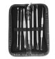 Extractor de Puntos Negros Kit, Herramientas para eliminar puntos negros de Acné para Quita Espinillas