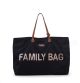 Bolso familiar Family Bag Negro Letras Doradas , Childhome