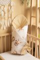 Arrullo Bebé Cone Wrap Beige Bunny - Múltiples Usos y Confort Total