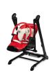 Silla Alta y Columpio 2 en 1 Indigo Black - Elegancia y Comodidad para tu Bebé-Rojo - imagen 2