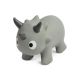 Dinosaurio Infable de goma para NIños que salta-Gris - imagen 2