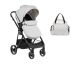 Carrito de bebé 2en1 asiento transf. Gianni Gris 2023