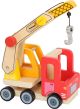Grúa para la construcción - Juguete de madera - Legler