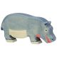 Figura de madera Hipopótamo Pastando Holztiger - imagen 2