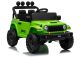 Jeep Rubicon DK-JWR558 24V en color verde, ideal para aventuras al aire libre
