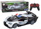 Coche de policía teledirigido Lean toys 1:12 con luces y mando