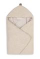 Manta Swaddle Sensillo Bouclé Beige con un diseño elegante y acogedor.