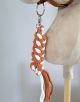 Tether para Caballo de Madera My Sweet Baby - Blanco y Jengibre