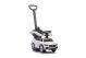 Correpasillos Mercedes 3 en 1 Lean Toys blanco con licencia oficial, vista frontal