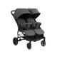 Carrito Gemelar Happy 2 Kikkaboo Gris Oscuro 2023
