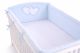 Protector de Cuna XXL My Sweet Baby - Corazones Azules