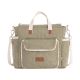 Bolso Maternal Pack Soft Winter Kaki 16x43x37 Cm - Cambrass