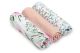 Paquete de 3 Pañales de Muselina Sensillo - Rosa