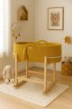 Set de Moisés Crochet con Patas Mecedora – Amarillo Mostaza