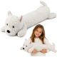 Perro de peluche West Highland con suave material