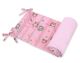 Protector de Cuna Universal My Sweet Baby - Búhos Rosa