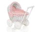 Cochecito de Muñecas de Mimbre con Ropa My Sweet Baby