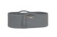Moses Basket Boho Handmade Cotton With Mattress - Dark Gray
