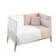 Jgo 2 Pcs.f.nordica Cuna 60 Plumeti Rosa 100x140x3 Cm - Cambrass