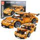 Coche de Carreras GT de Bloques Naranja 1:14 - 1268 Piezas